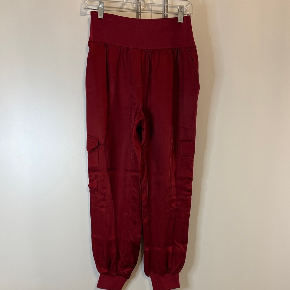 Cinq à Sept Red Track Pants